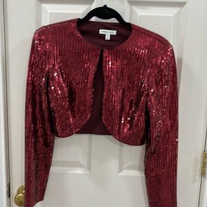Express, sequin, bolero jacket